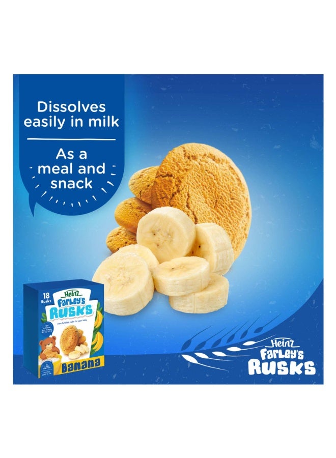 Heinz Banana Rusks Milk Based For 6+ Months - Image 3